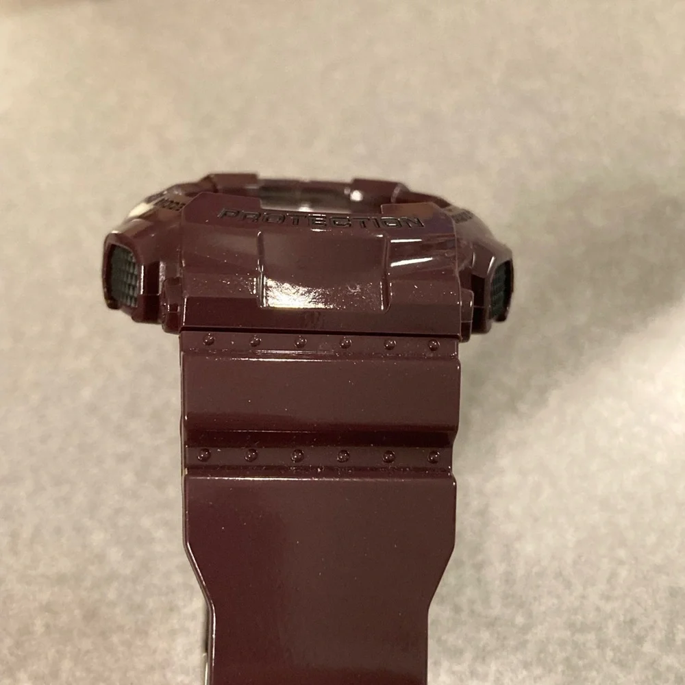 Rare Casio Gshock, GMA-S110MC, purple, black, gray, light works, new battery